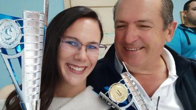 Predsjednica kluba viceprvakinja u preciznom slijetanju