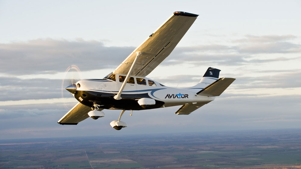 Airplane scenic flight Croatia