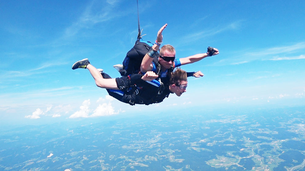 Tandem skok padobranom